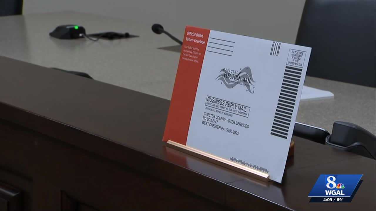 Hazmat team inspects ballot in West Chester  — WGAL 8 (Lancaster/Harrisburg/York)