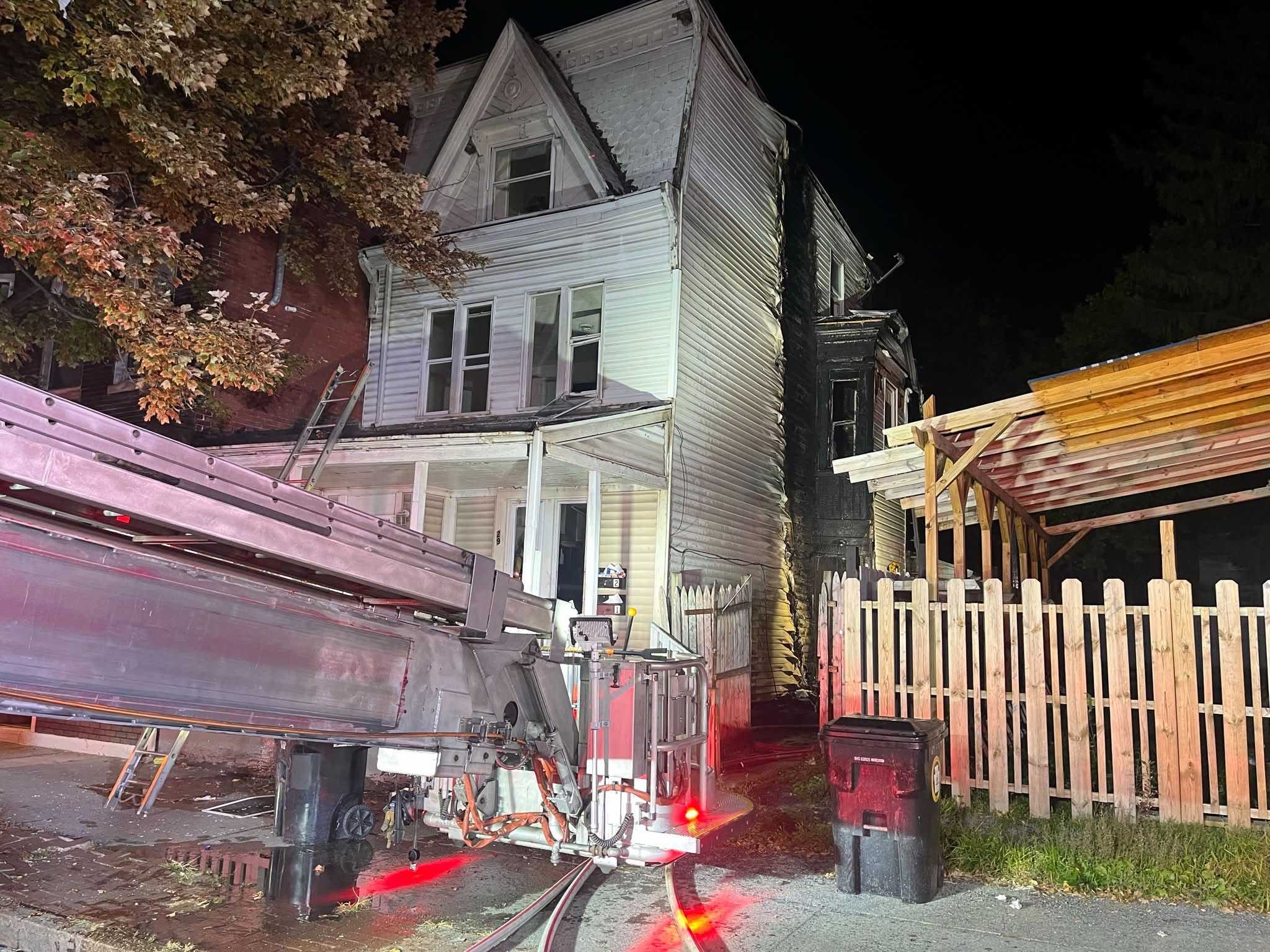 Overnight blaze damages home — Reading Community news