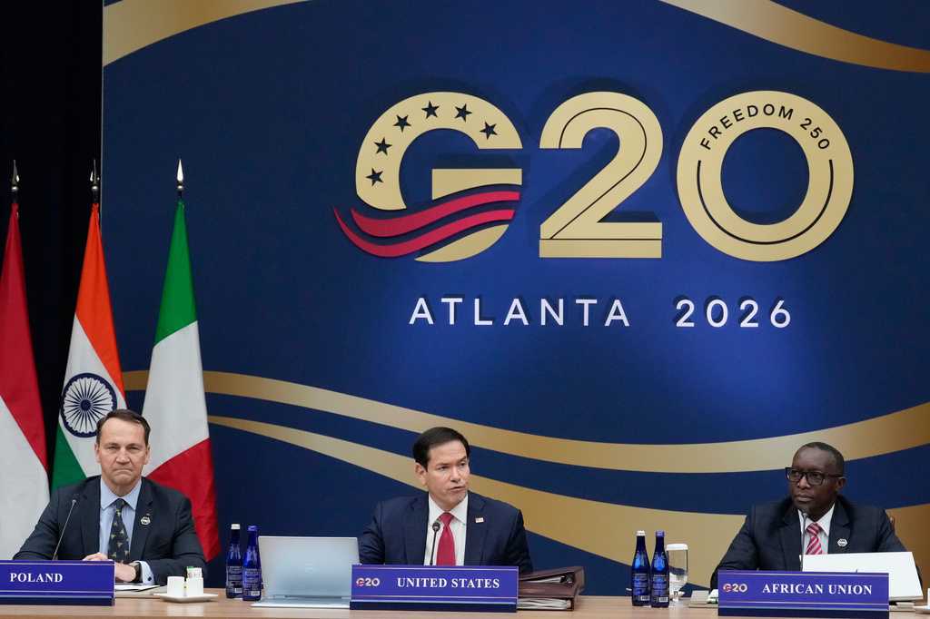 G20 summit delegates gather in Atlanta for talks